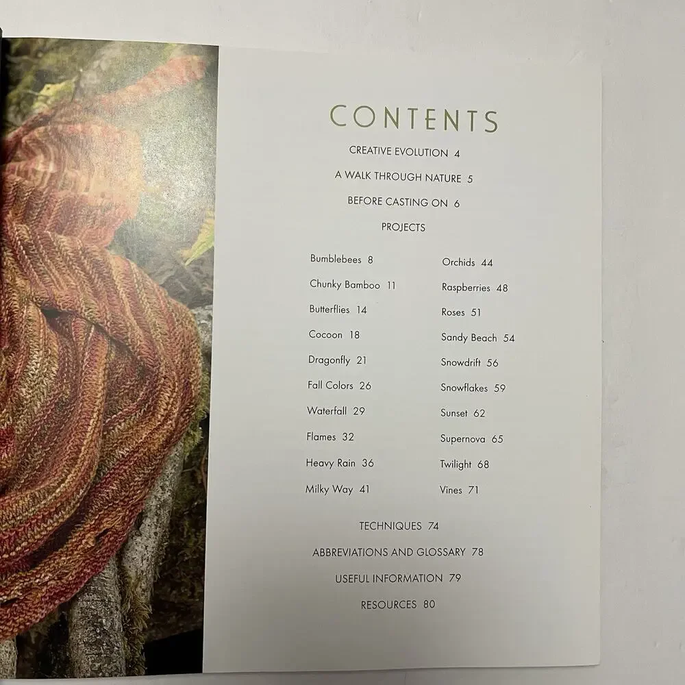 Natures Wrapture Contemporary Knitted Shawls by Sheryl Thies 2010 Paperback